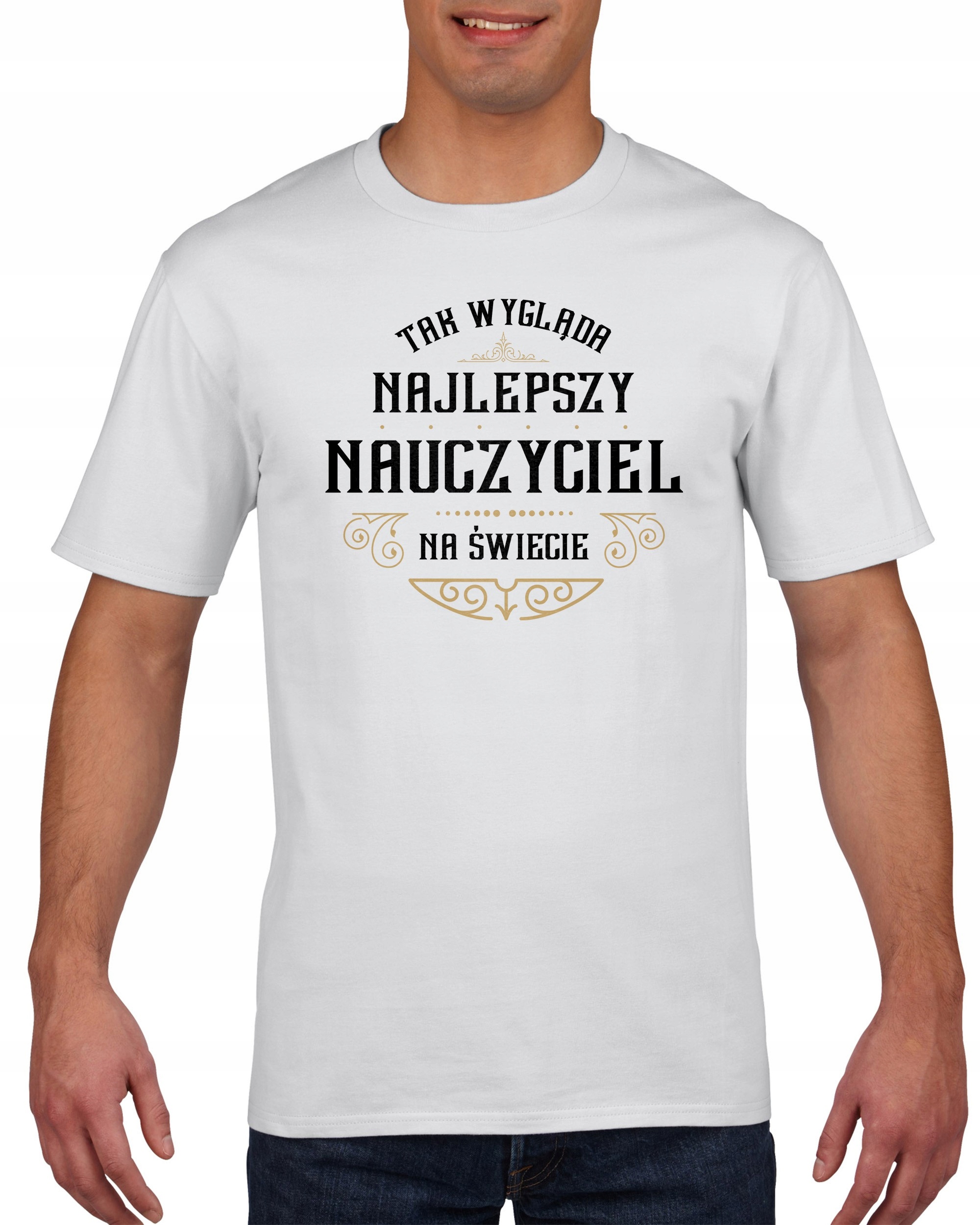

Koszulka męska Najlepszy Nauczyciel Na Swieci S