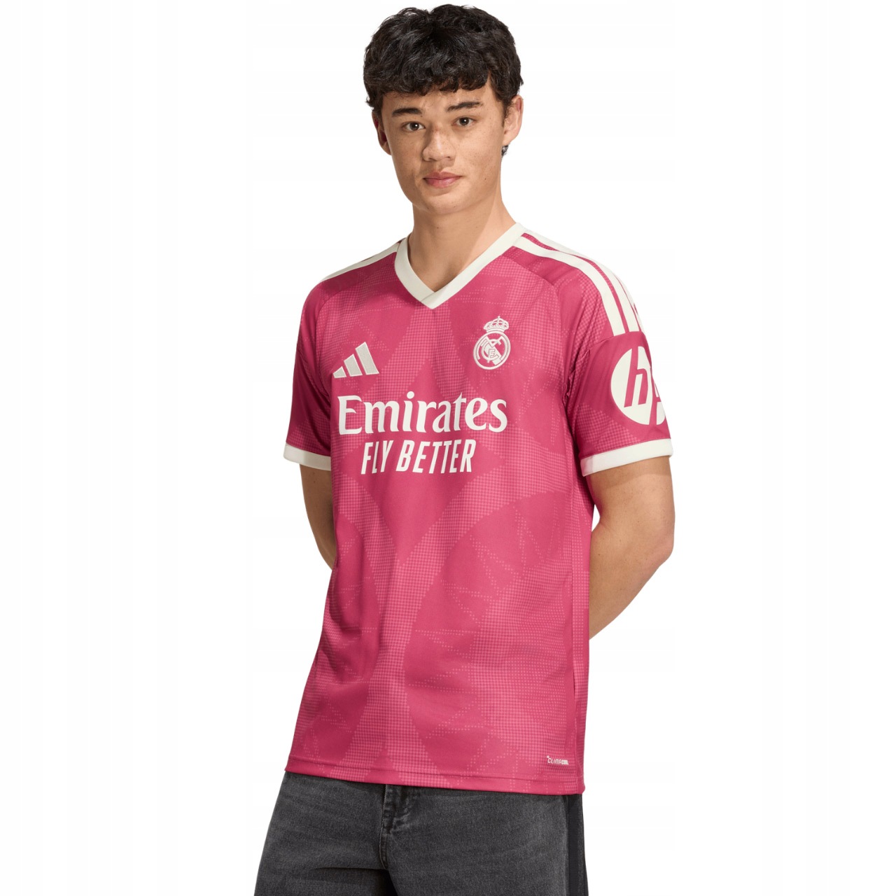 Koszulka męska adidas Real Madrid 26/27 Third Jersey różowa IA7520 S