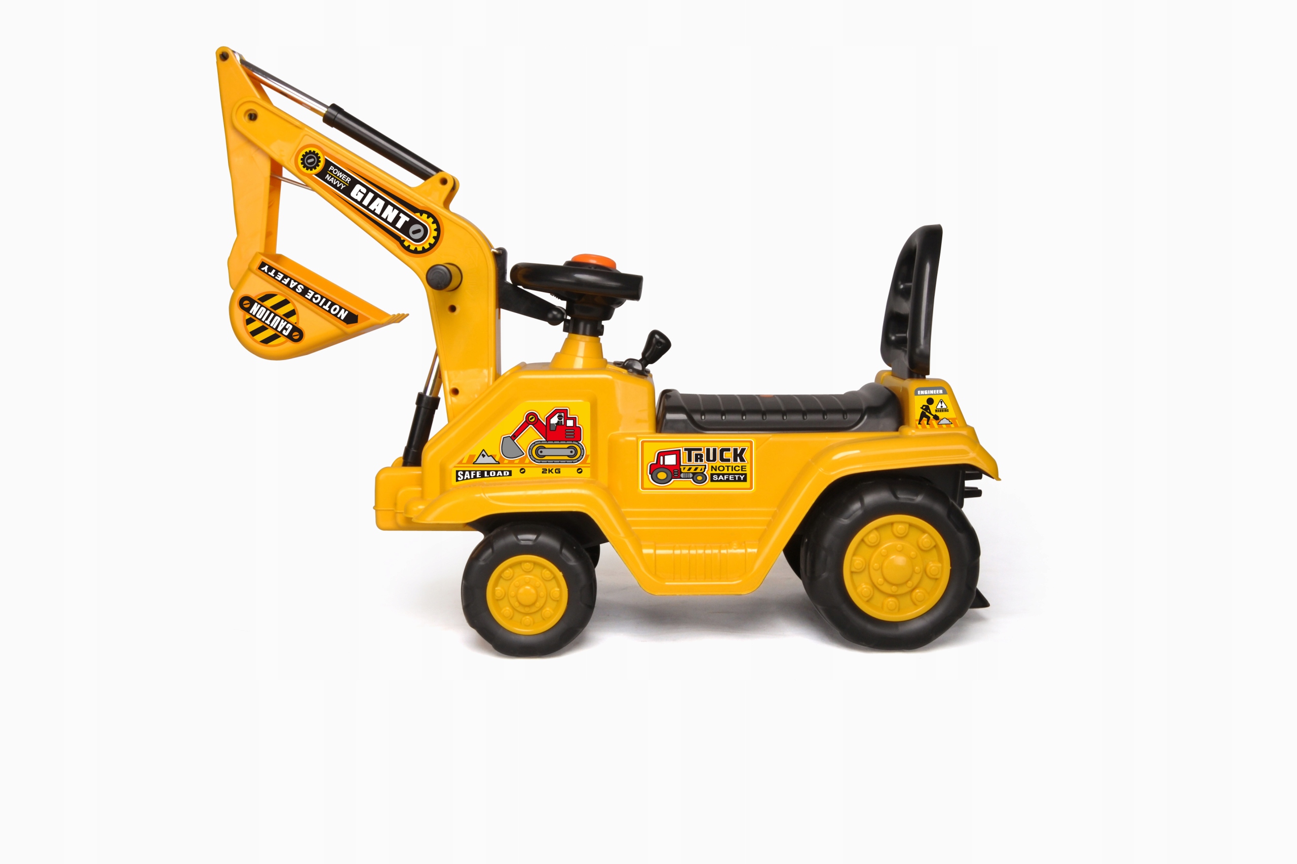 Koparka Jeździk Nocnik ruchoma łyżka 3w1 YD1007 Marka inna