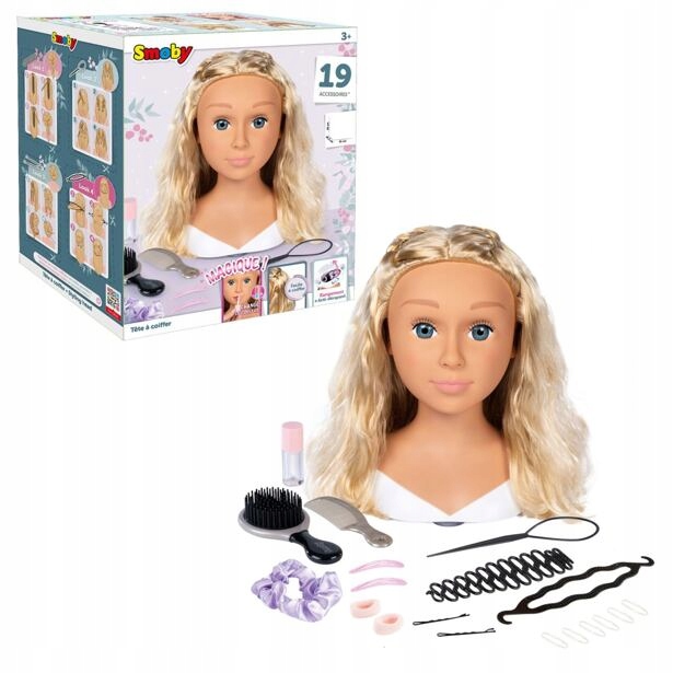 Smoby My Beauty Głowa do czesania Blond