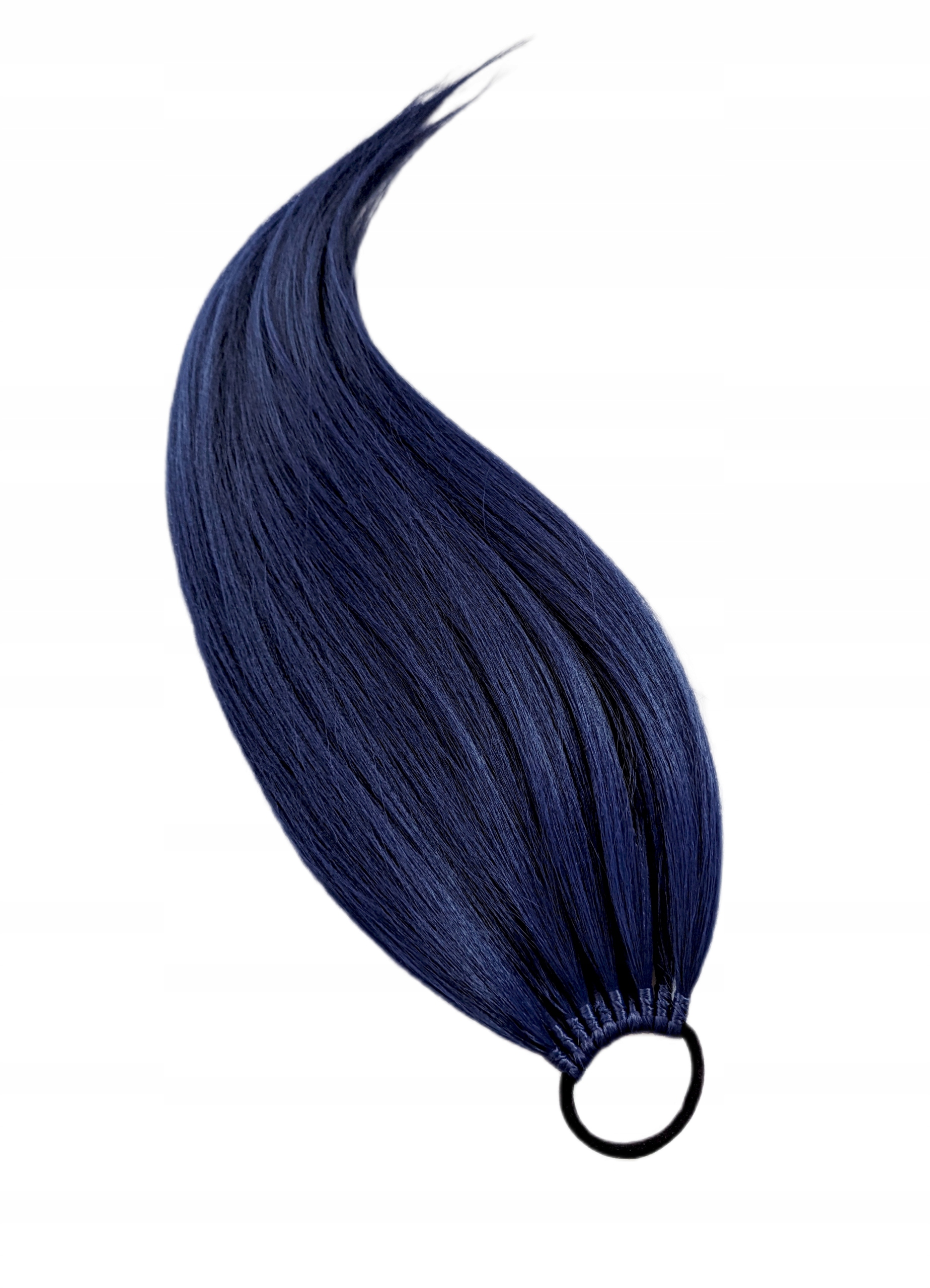 Připínací poník na gumičce, Příčesek, tmavě modrá, Noční Víla, 70 cm