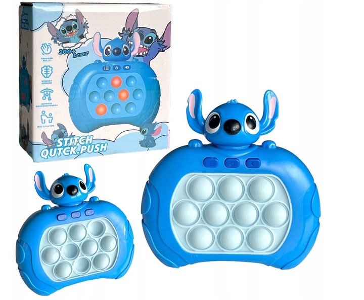 GRA ZRĘCZNOŚCIOWA POP IT POPIT STICH IT ELEKTRYCZNA ANTYSTRESOWA