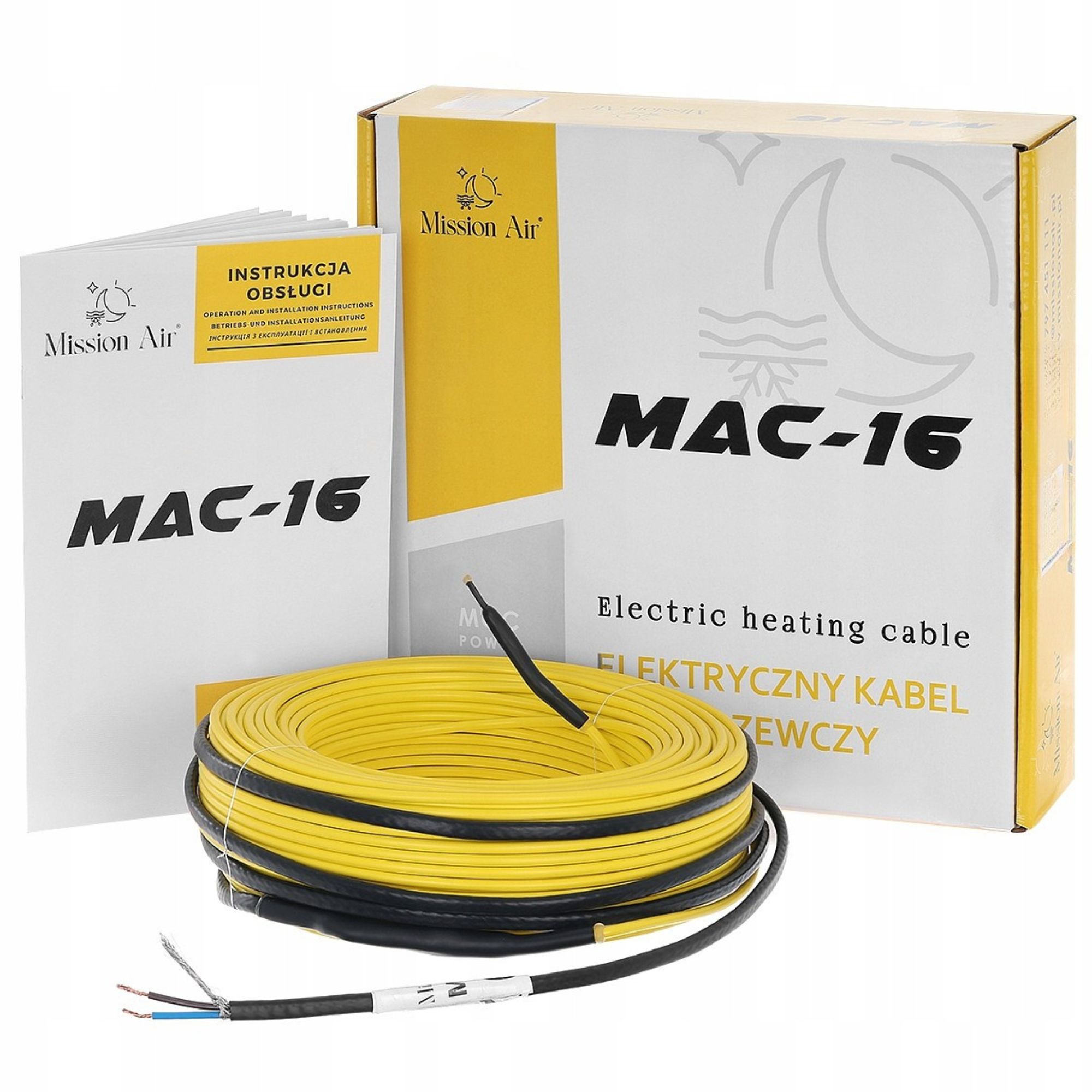 Topný Kabel topný kabel podlahové topení Pod Dlaždice MAC-16W 11 m