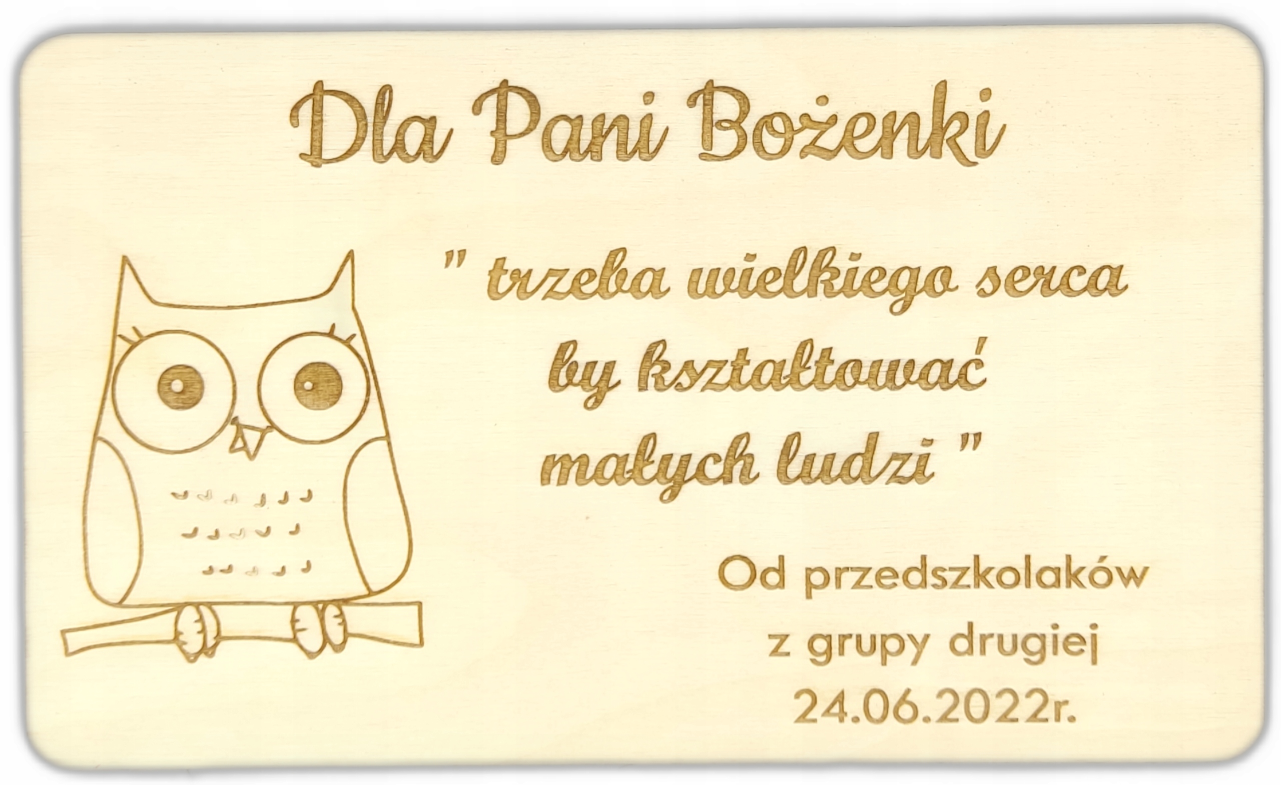 

Kartka na Dzień Nauczyciela upominek