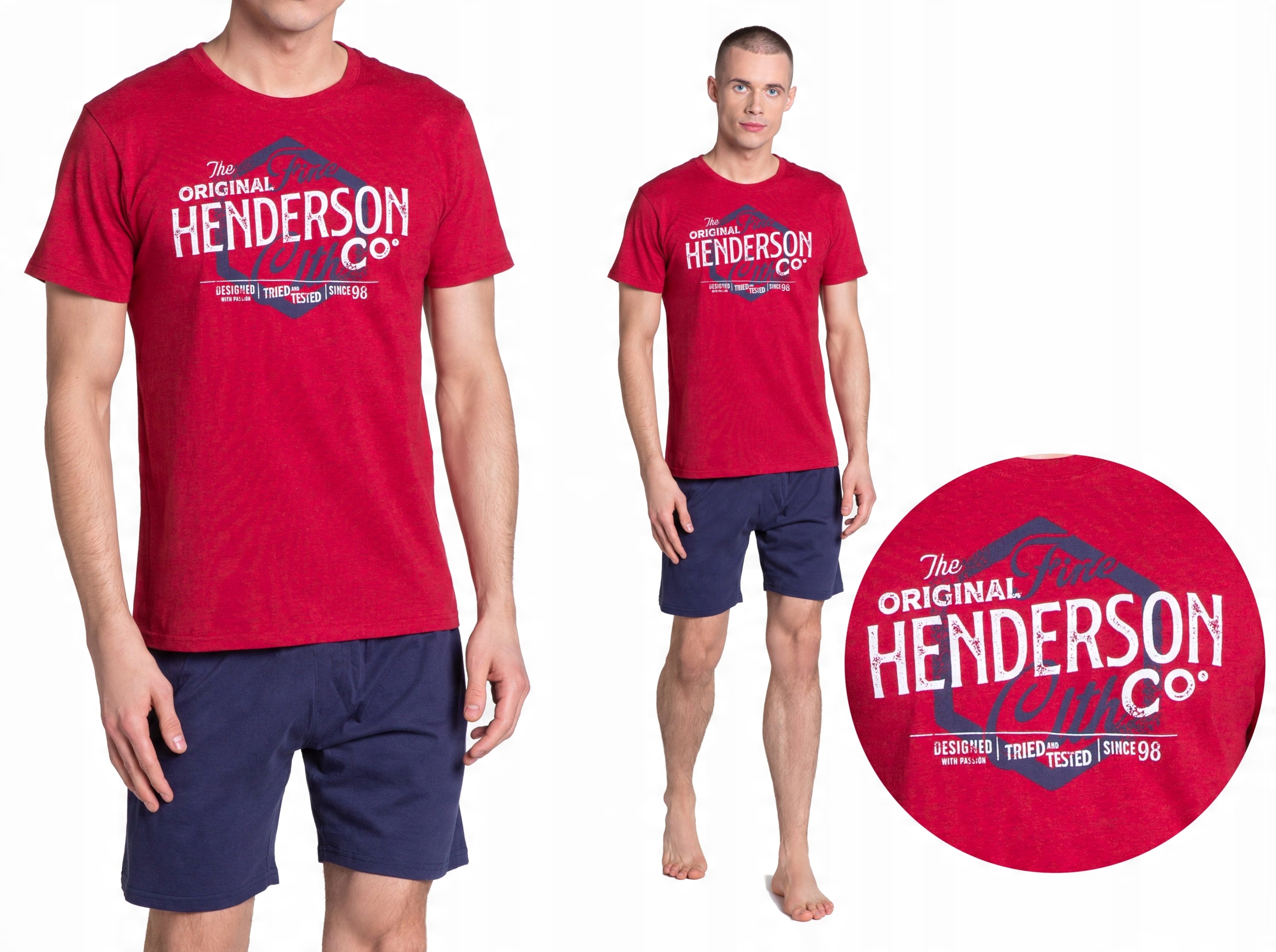

Henderson piżama męska Lars k/r 38869 *XL* 33x