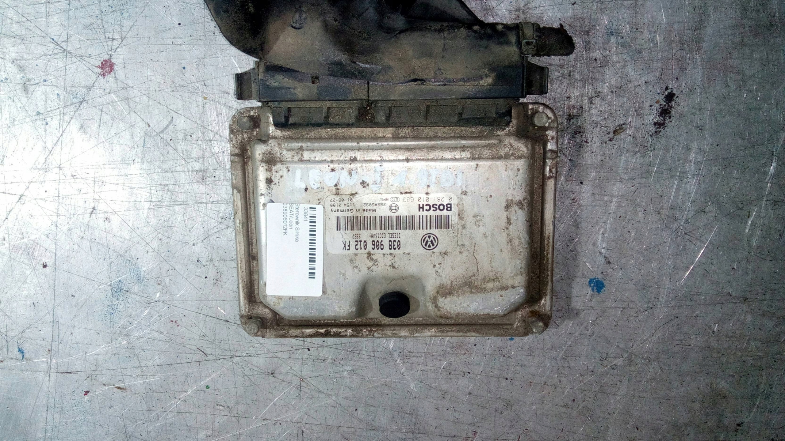 Sterownik Silnika SEAT Leon I 1.9 TDI 038906012FK
