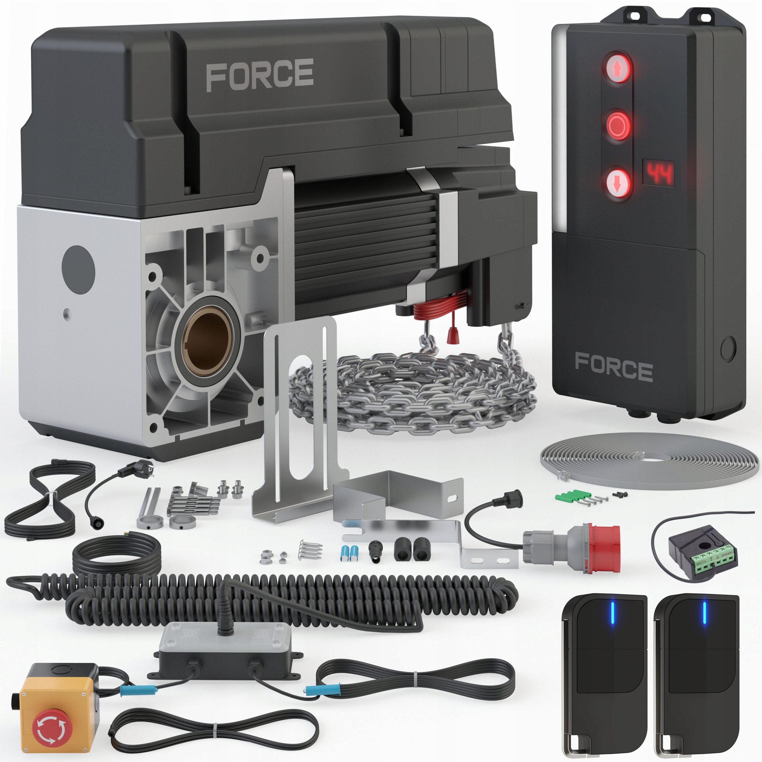 Force Tormax B50 Pohon Pre Priemyselnú Garážovú Bránu Do 24 m2 2 x Pilot
