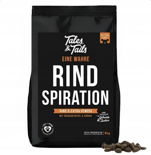 Suché Polovlhké Krmivo Krmivo Pro Psy Tales&tails 70% Hovězí Maso 4KG