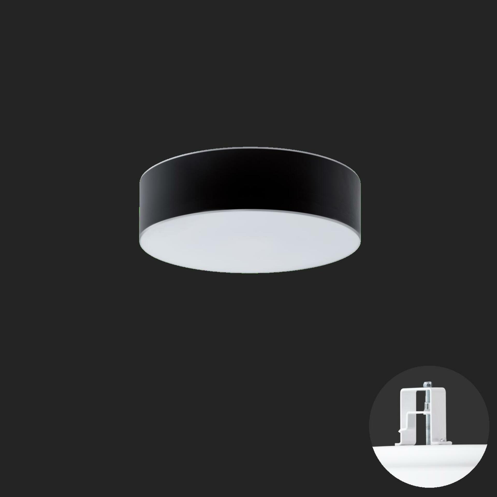 Osmont 67126 Eris CV2 stropné/nástenné sklenené polovestavné svietidlo biela