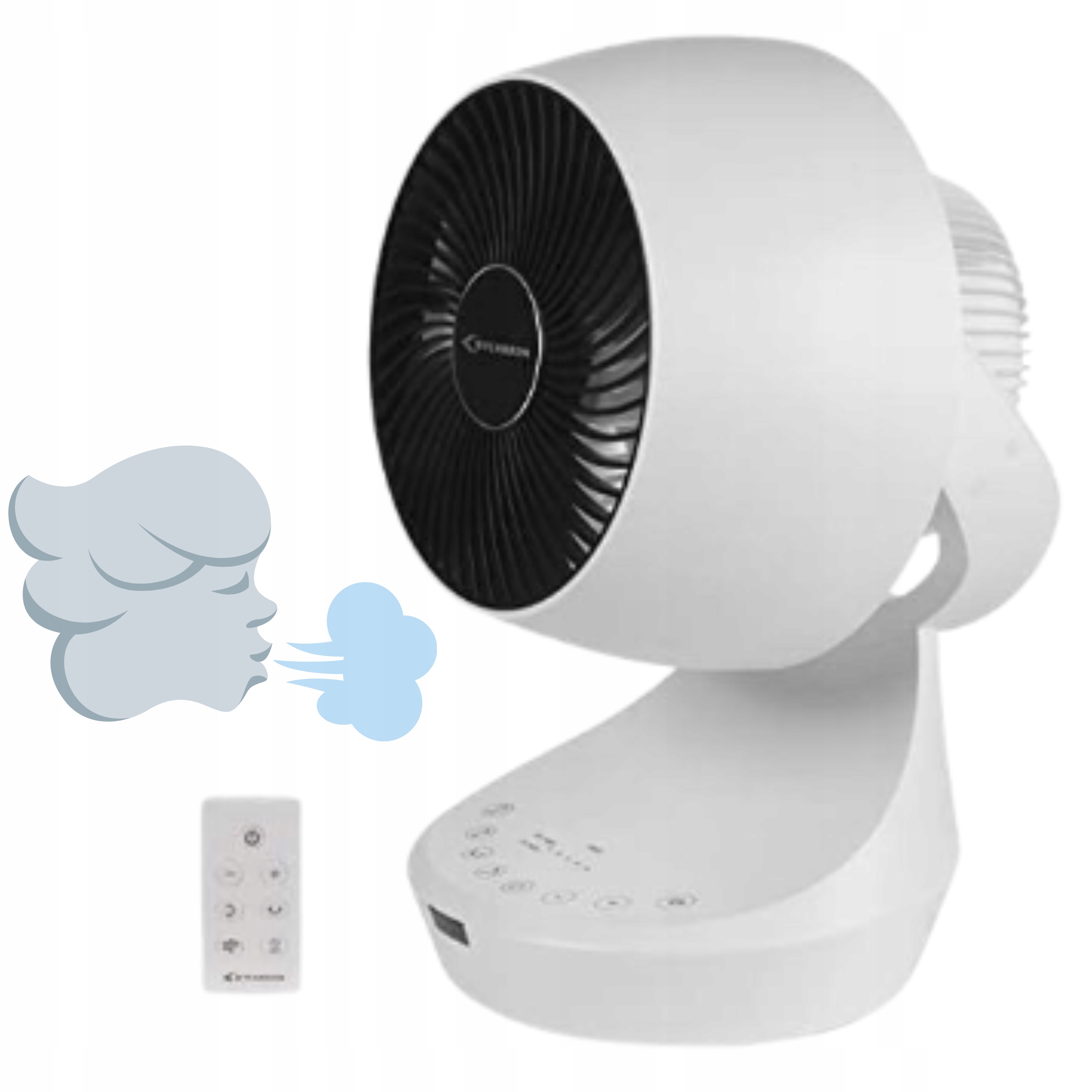 Ventilátor Cirkulačného Ventilátora, Energeticky Úsporný, Oscilačný