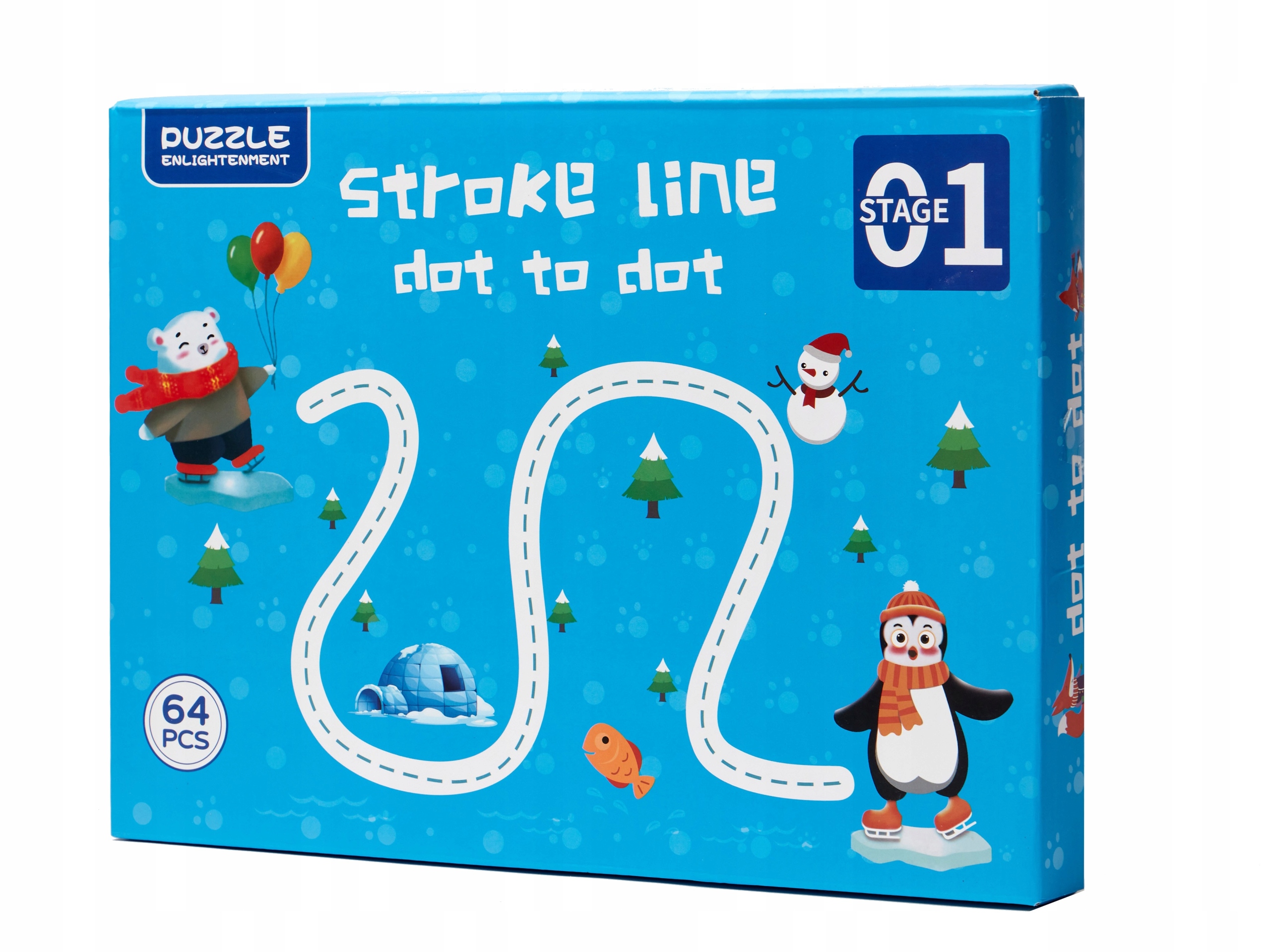 Książeczka zeszyt do nauki pisania zmywalna z pisakami trening ręki 64 str.