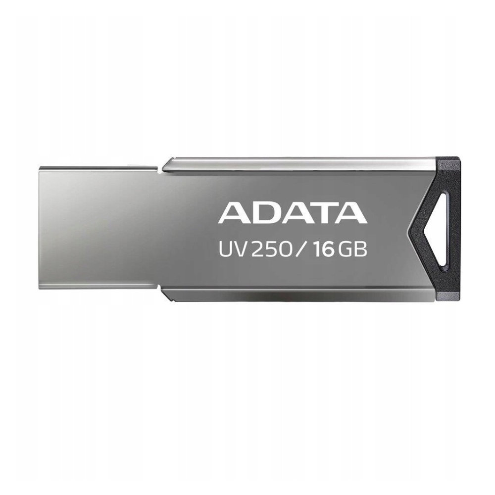 Pendrive ADATA Pendrive UV250 16GB USB2.0 Metal 16 GB USB 2.0 srebrny