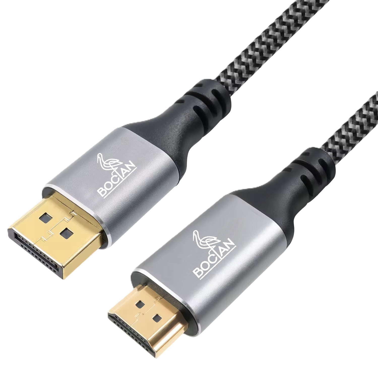 Kabel DisplayPort do Hdmi 2.1 Przewód Dp Hdmi 8K60Hz 4K120Hz Fhd 240Hz 1M