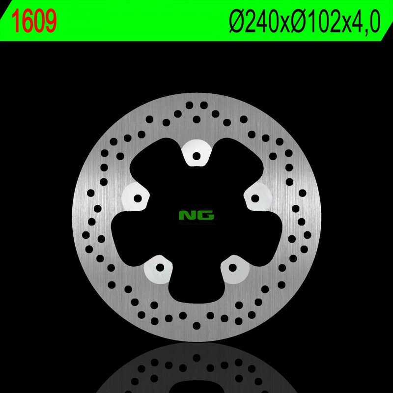 Predný Brzdový Kotúč Piaggio Lyberty 125 16-18 (240X102X4,0 MM) (5X8,5 MM)