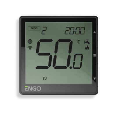 Engo Ehw-b 932312906 Programator czasowy Cwu Czarny , kc793