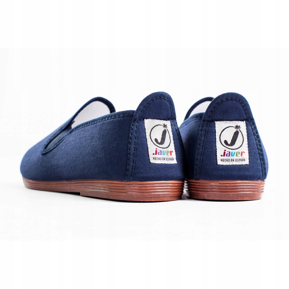 WYGODNE ESPADRYLE TENISÓWKI WKŁADANE granat r. 41 Kolor niebieski