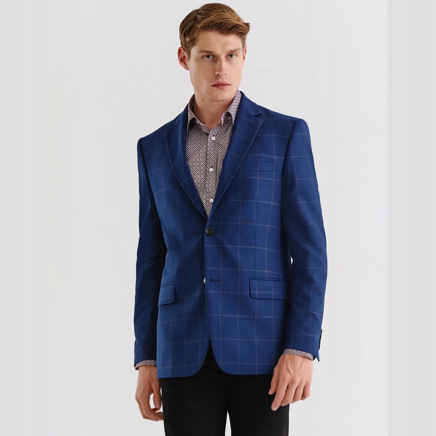 Pánské tmavě modré jednořadé sako Pako Lorente , vel 50/188