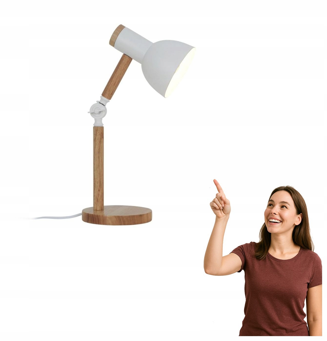 Stolní lampa Balbo T22004B-WH Zuma Line