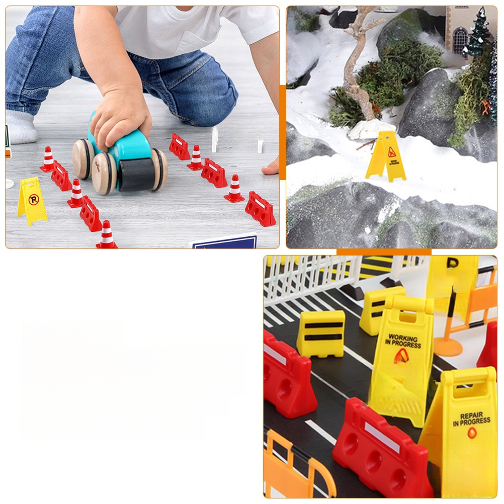 ZNAKI DROGOWE ZABAWKI ZNAKI ULICZNE Marka bez marki