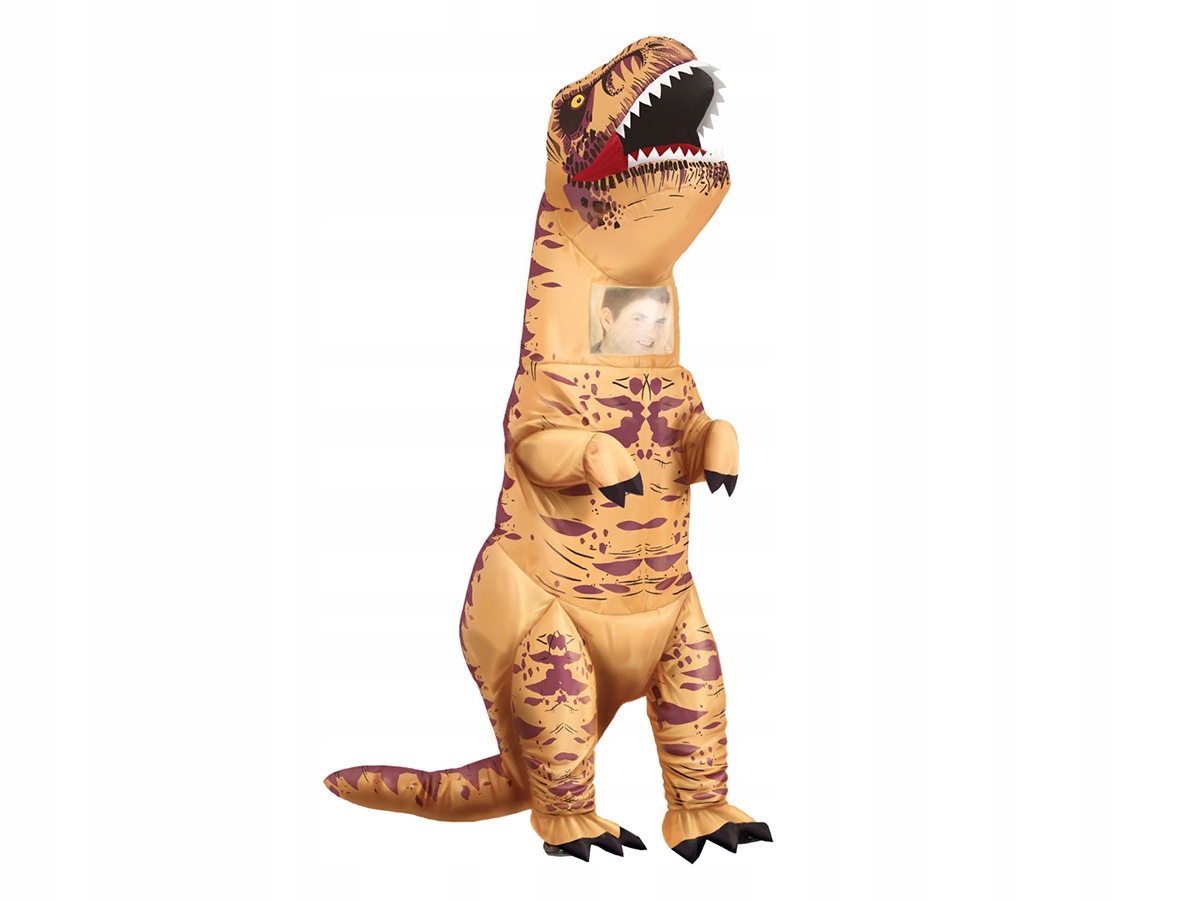 Kostým pro dospělé Nafukovací Dinosaurus L 52-54