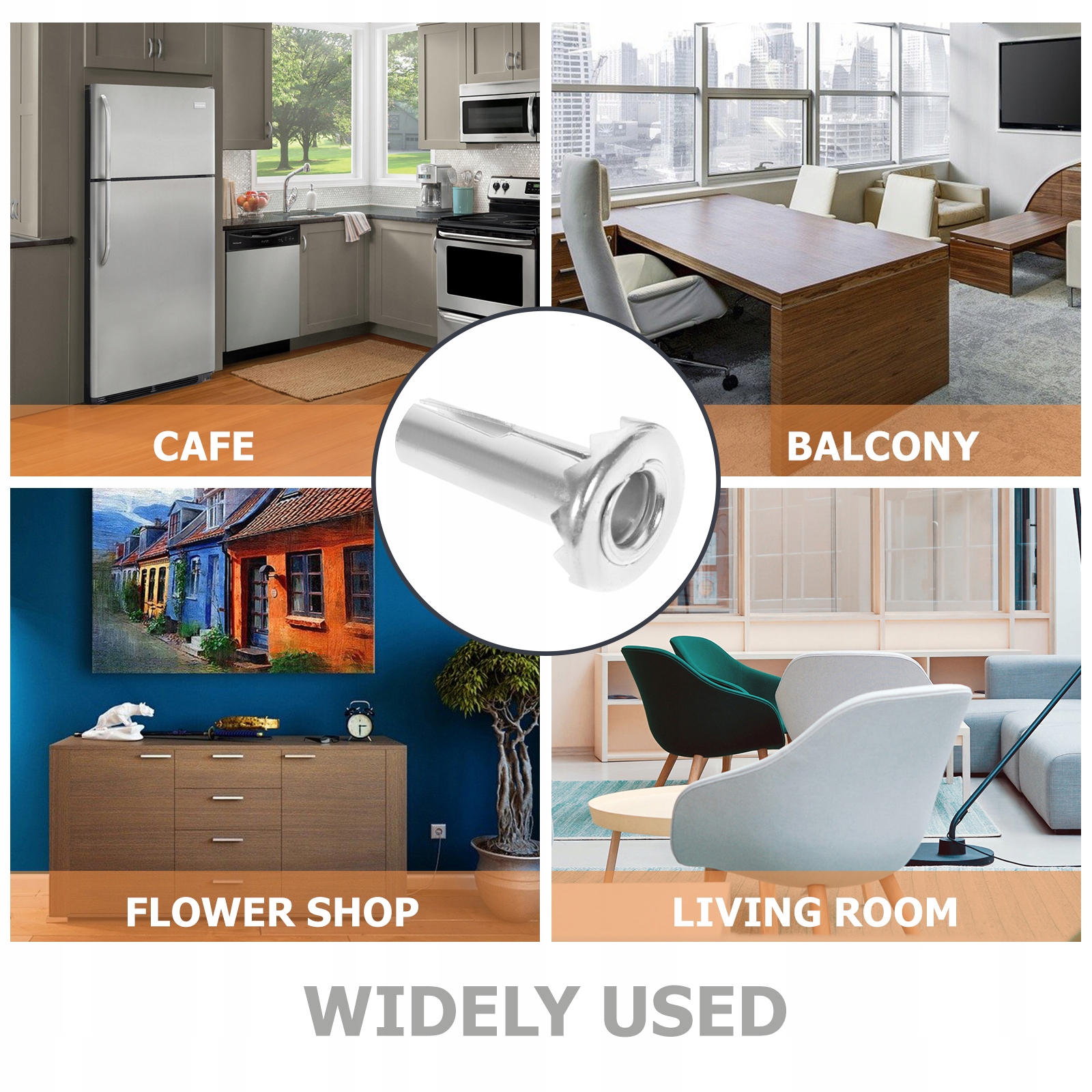 WKŁADKI TULEJOWE DO KÓŁEK NA OBROTACH MEBLOWYCH Rodzaj inne