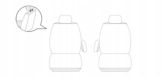 POKROWCE SZYTE na MIARĘ do CITROEN BERLINGO 2 II Rodzaj Dedykowane