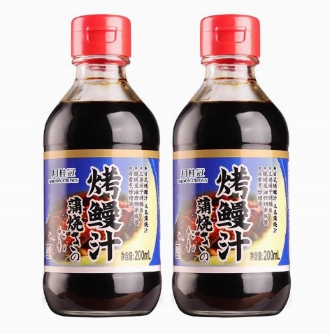 Japonská omáčka z grilovaného úhoře, 5 lahví po 200 ml