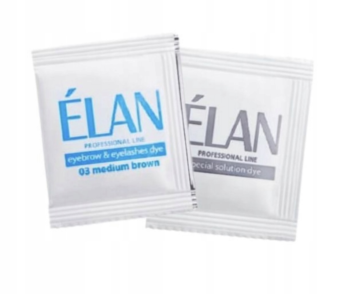 

Elan farba do brwi Med Brown Aktywator saszetka