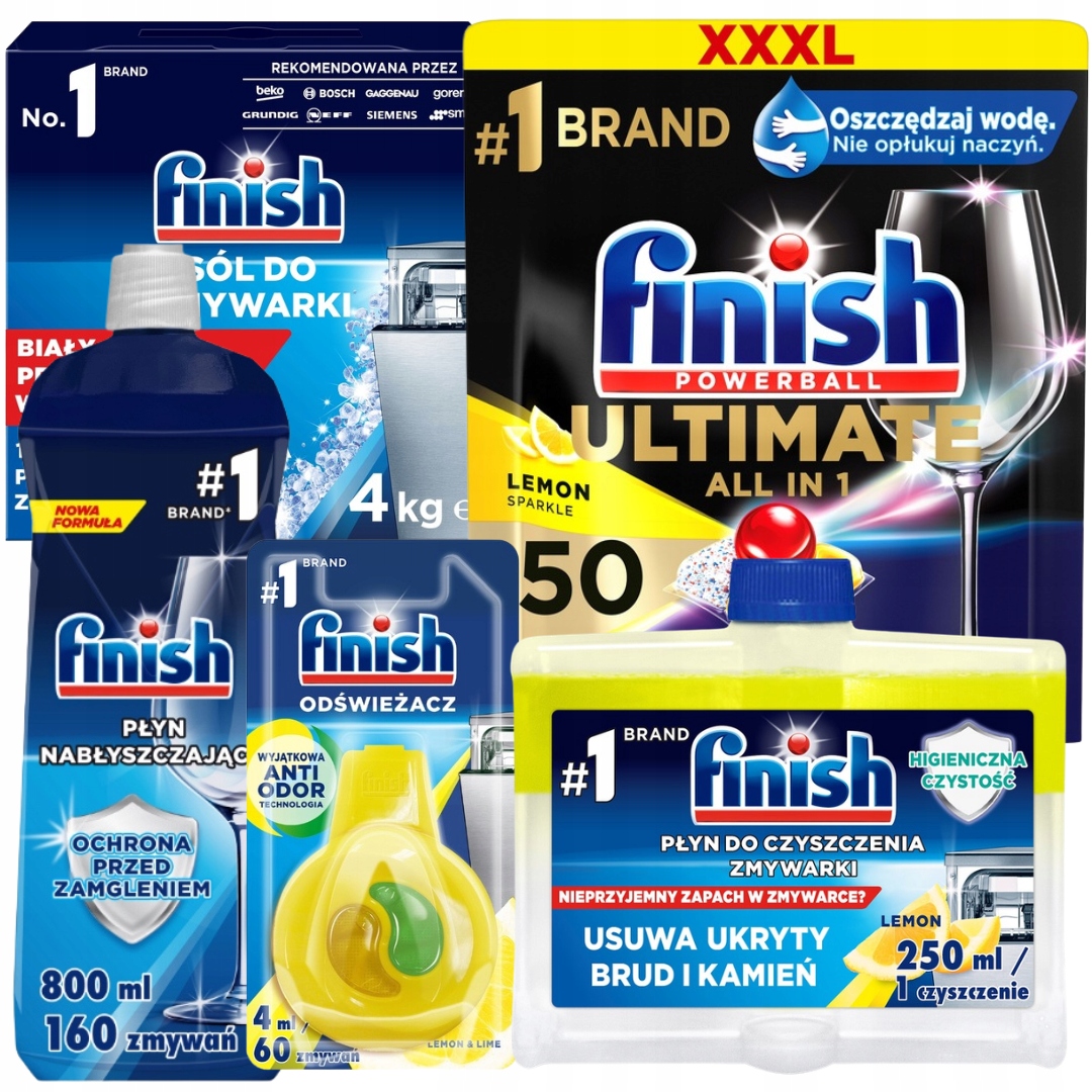 Finish Sada pro myčku nádobí All in One XXXL 5ks