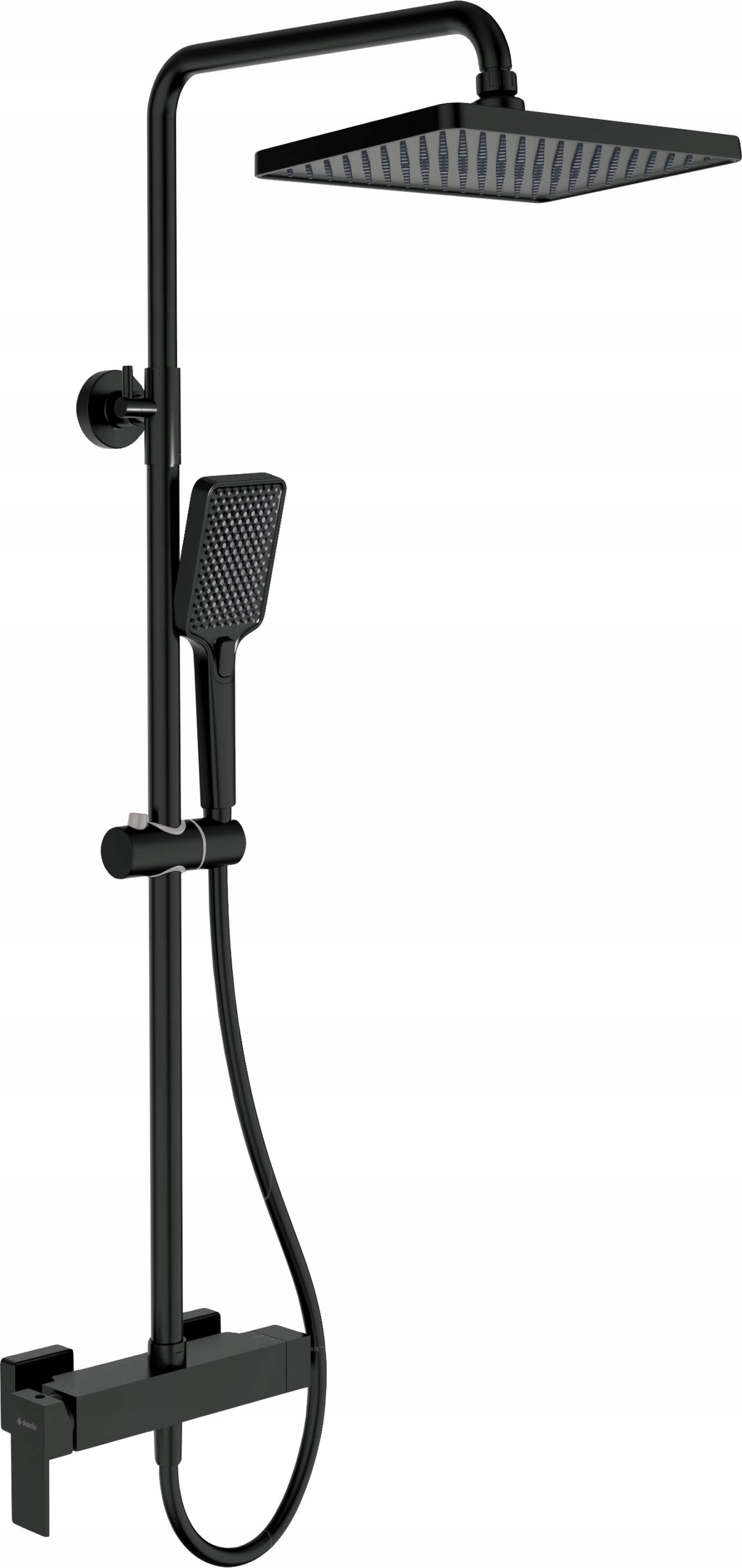 Dažďová sprcha Anemon so zmiešavacou batériou a hydromasážnym slúchadlom