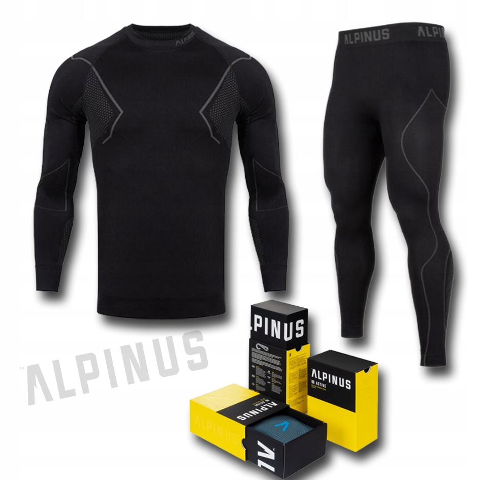 

Bielizna Zestaw Termoaktywna Alpinus Dry XL