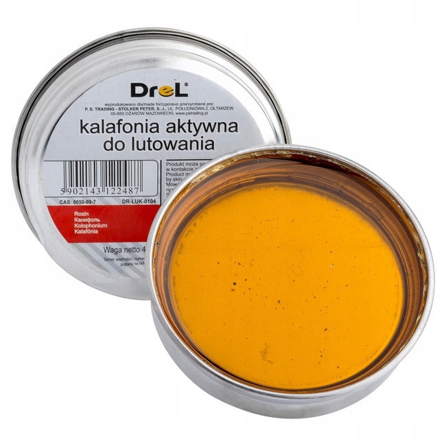 

Kalafonia Aktywna Do Lutowania 40 G