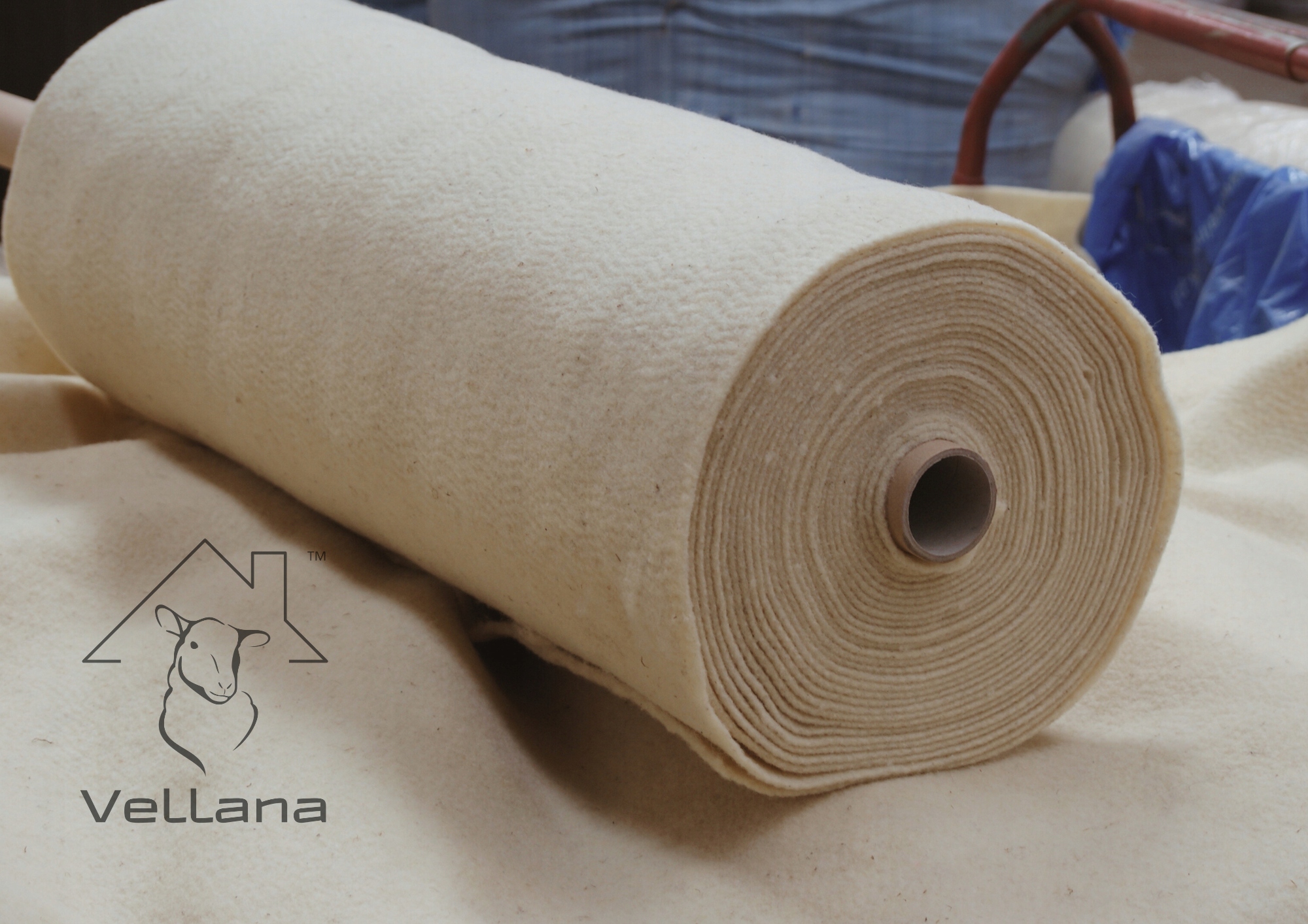 Vellana Biowłóknina Ściółkująca 20mx1m 255 g 100% Wełna