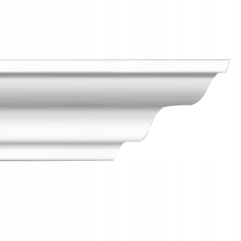 LISTWA SUFITOWA PRZYSUFITOWA SZTUKATERIA XPS BIAŁA dł. 2m