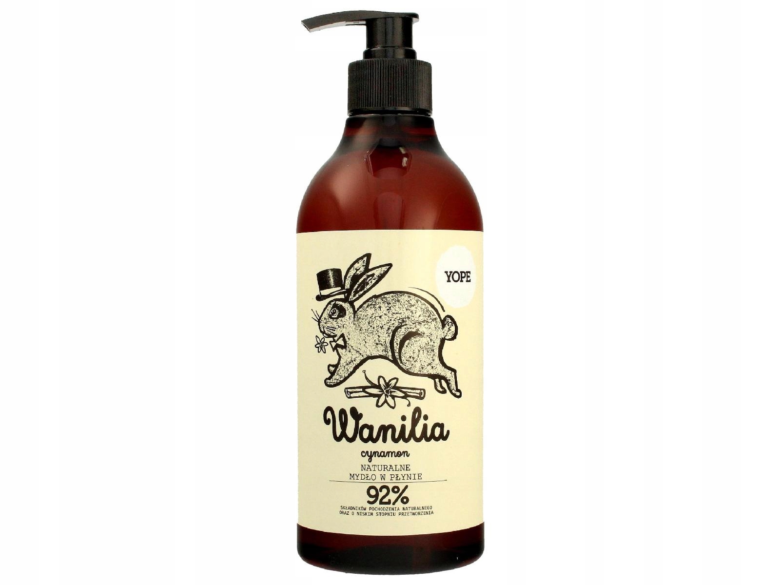 

Mydło do ciała Yope Mydło wanilia cynamon 500ml