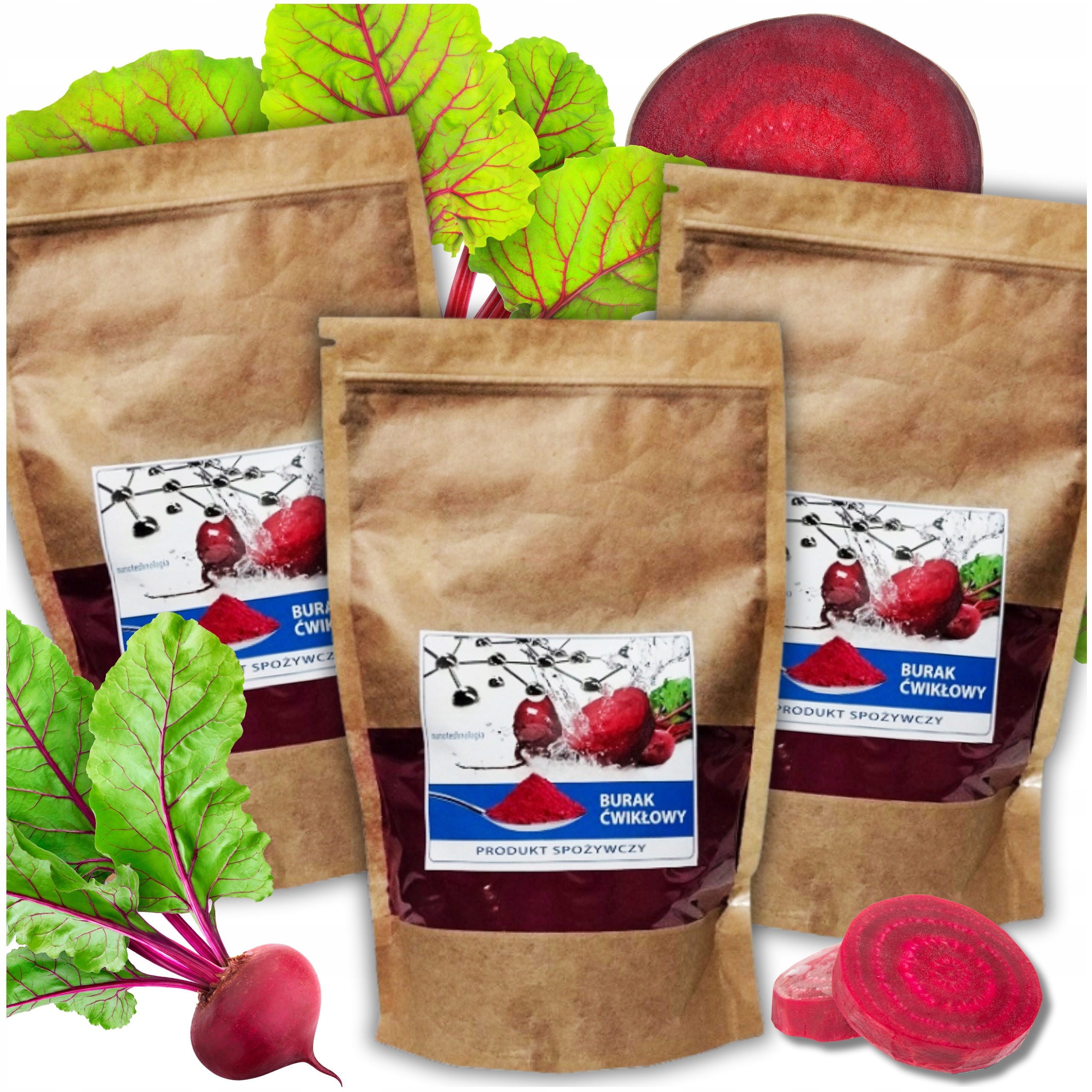 Levně Koncentrát Červená Řepa 3 X 450G Ve Spreji V Prášku