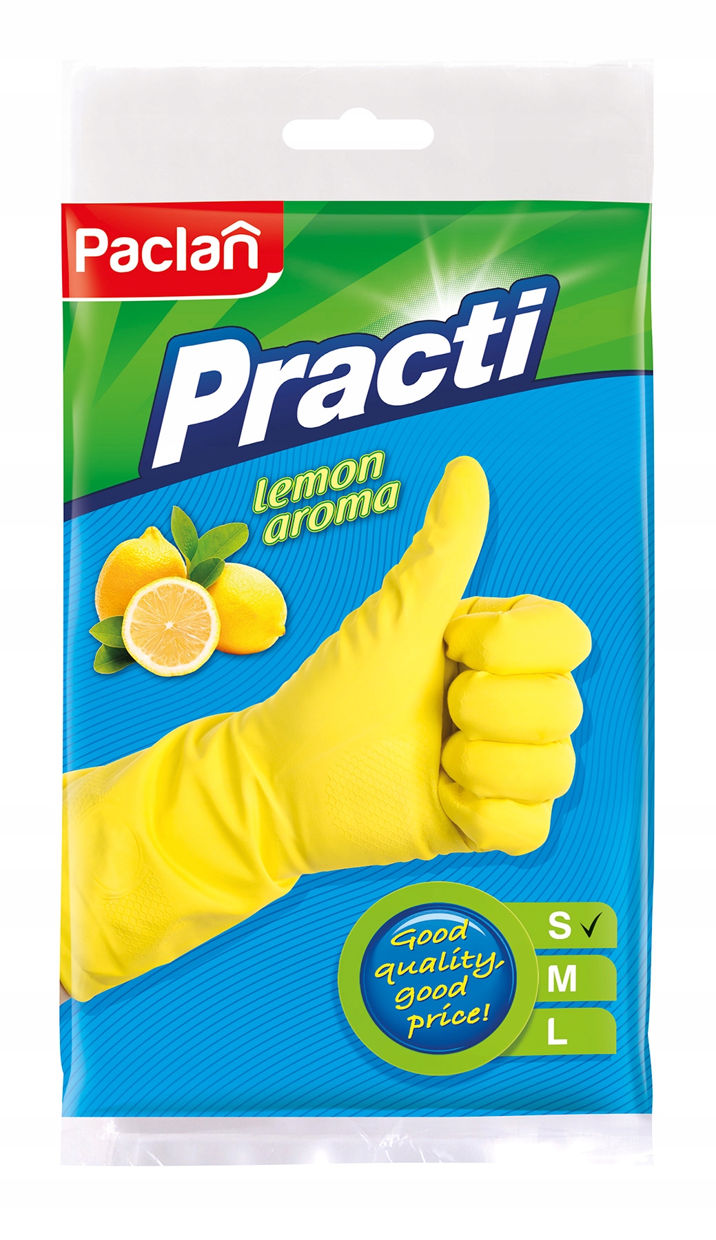 PACLAN REKAWICE GUMOWE L Zapach Cytrynowy Rodzaj rękawice