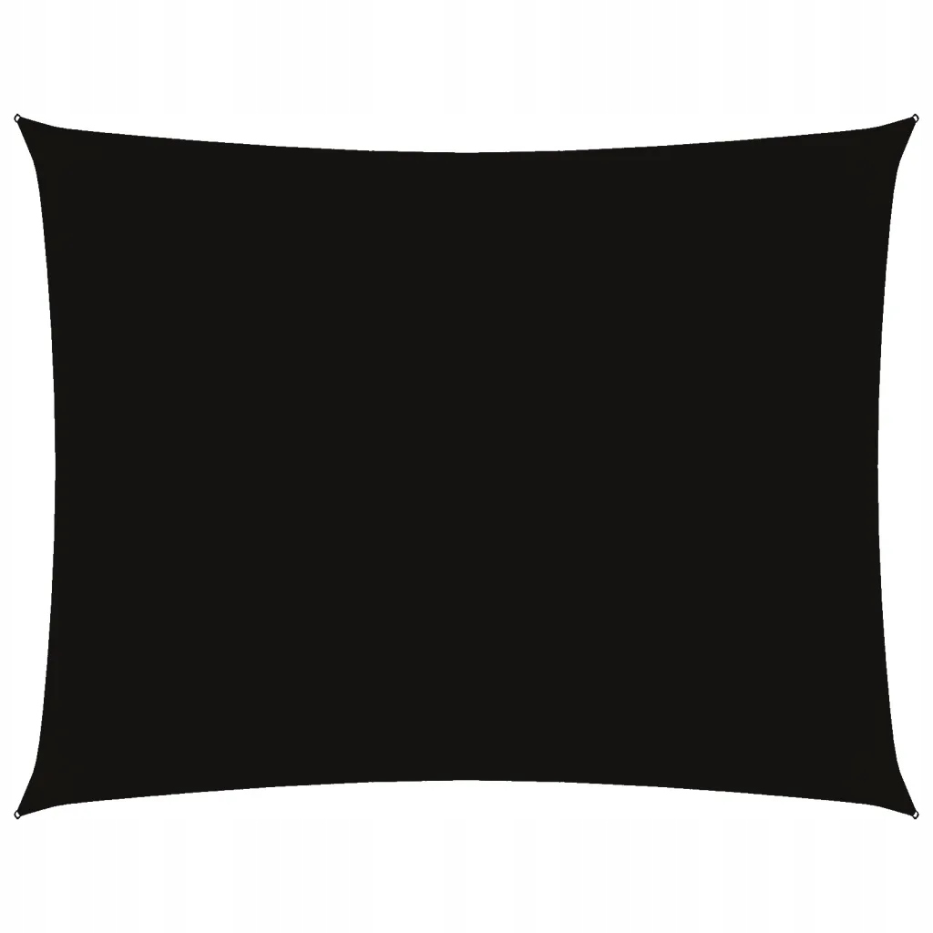 Ochranná plachta z tkaniny Oxford Pu, voděodolná, 4x5 m, černá