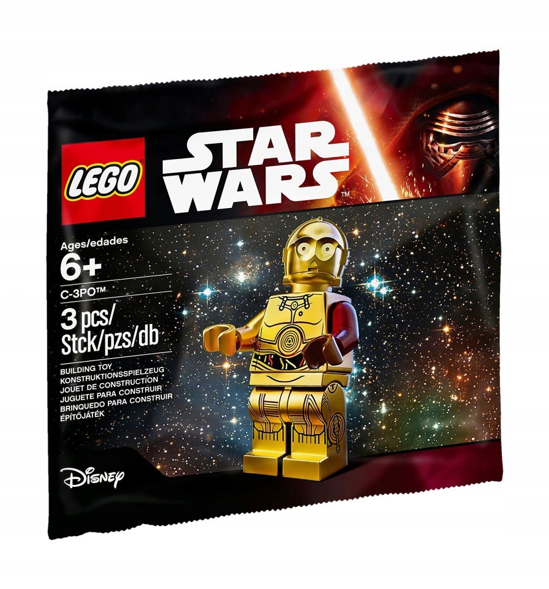 Lego Star Wars 5002948 C-3PO Figurka Nový Polybag Sáček