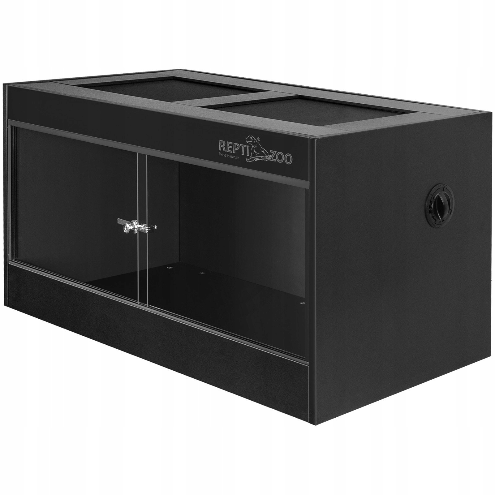 Levně Pvc Terárium Pro Plážové Plazy, Ventilace, Stabilní Konstrukce, 90X45X45 CM