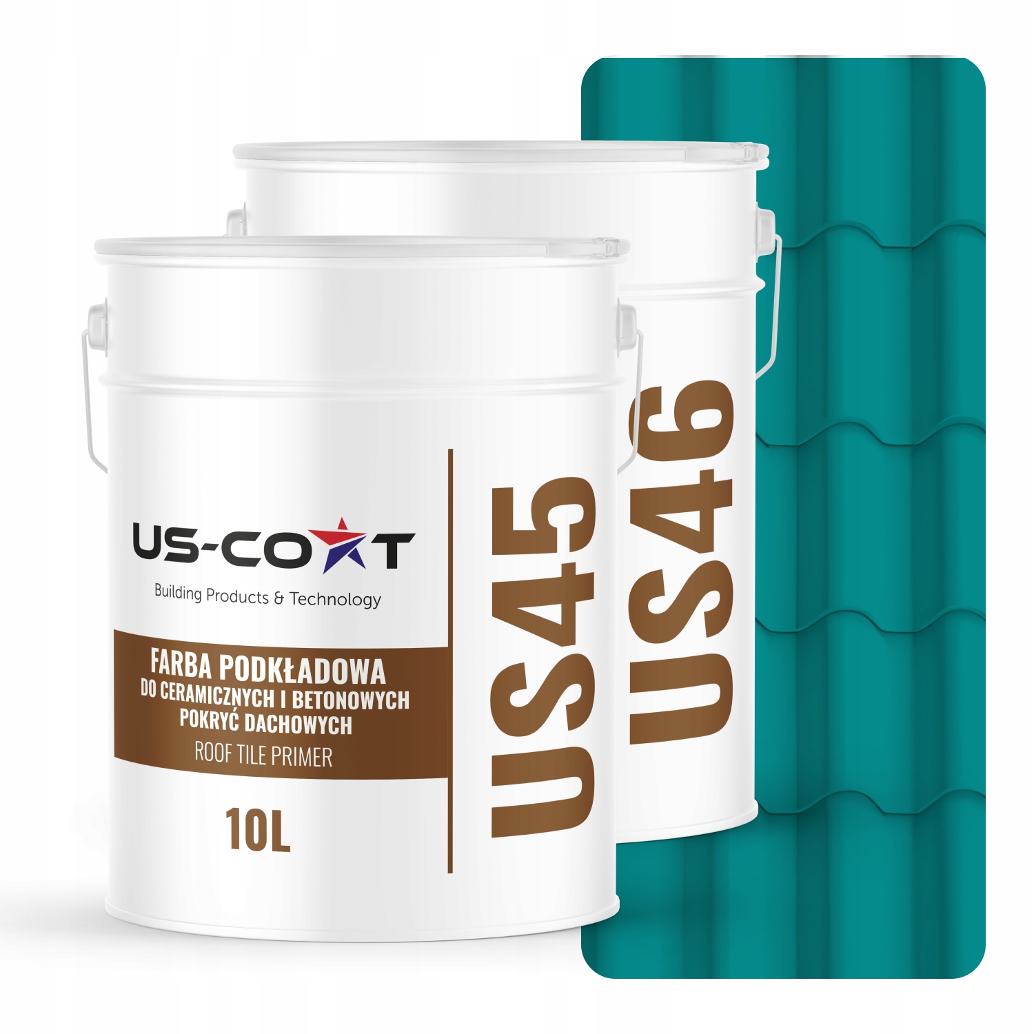 Farba Na Keramické Strechy Podložka Modrá Turkus Ral 5018 74 m2 Polomatná