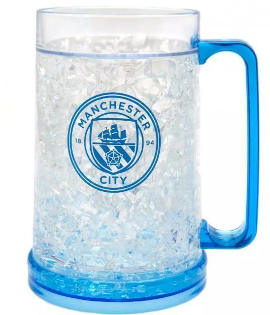 Manchester City kufel mrożony z herbem 500ml oficjalny gadżet kibica 439