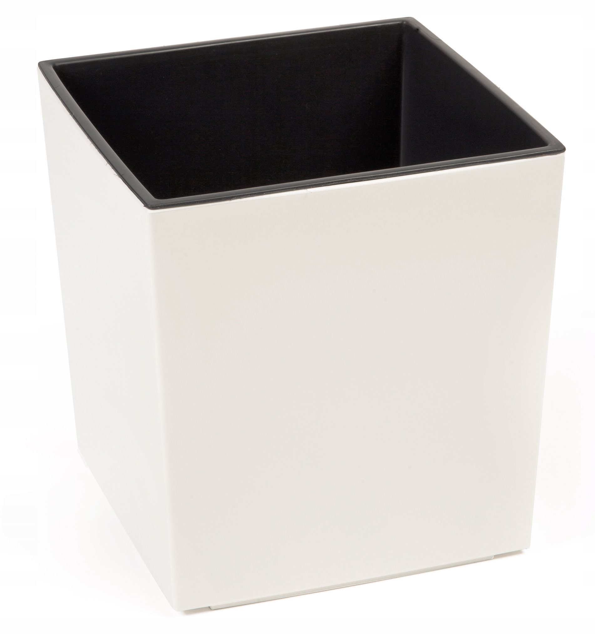 Doniczka JUKA 250x250 - kremowy z wkładem