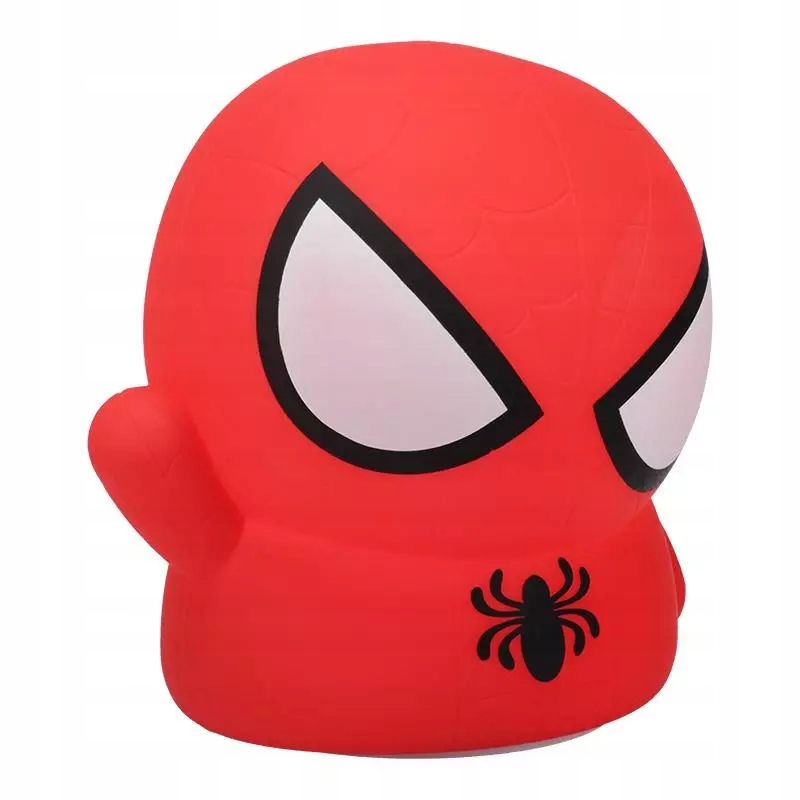Spiderman světlo SquishyGlo silikonové