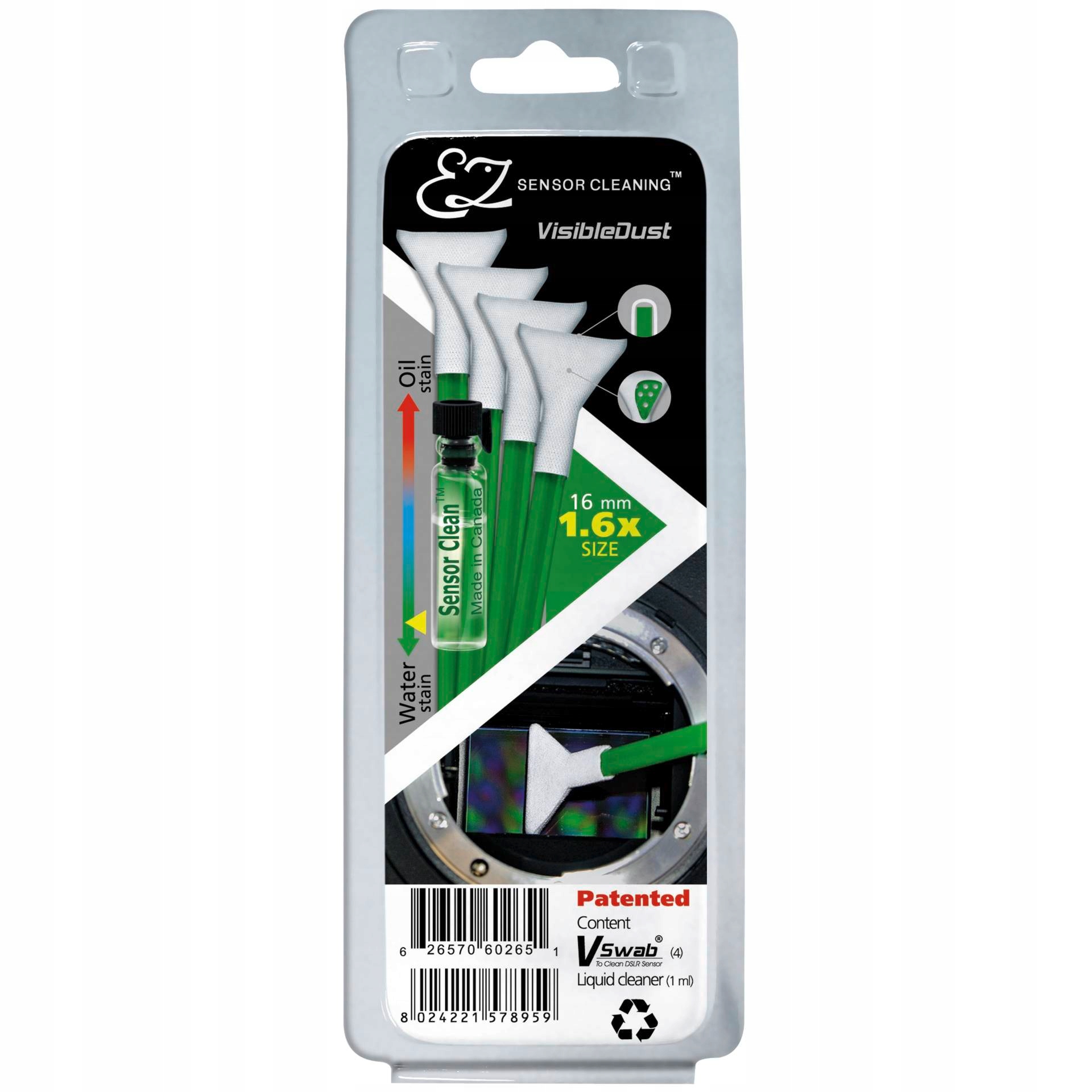 Visible Dust EZ Kit Sensor Clean 1.6 zielony