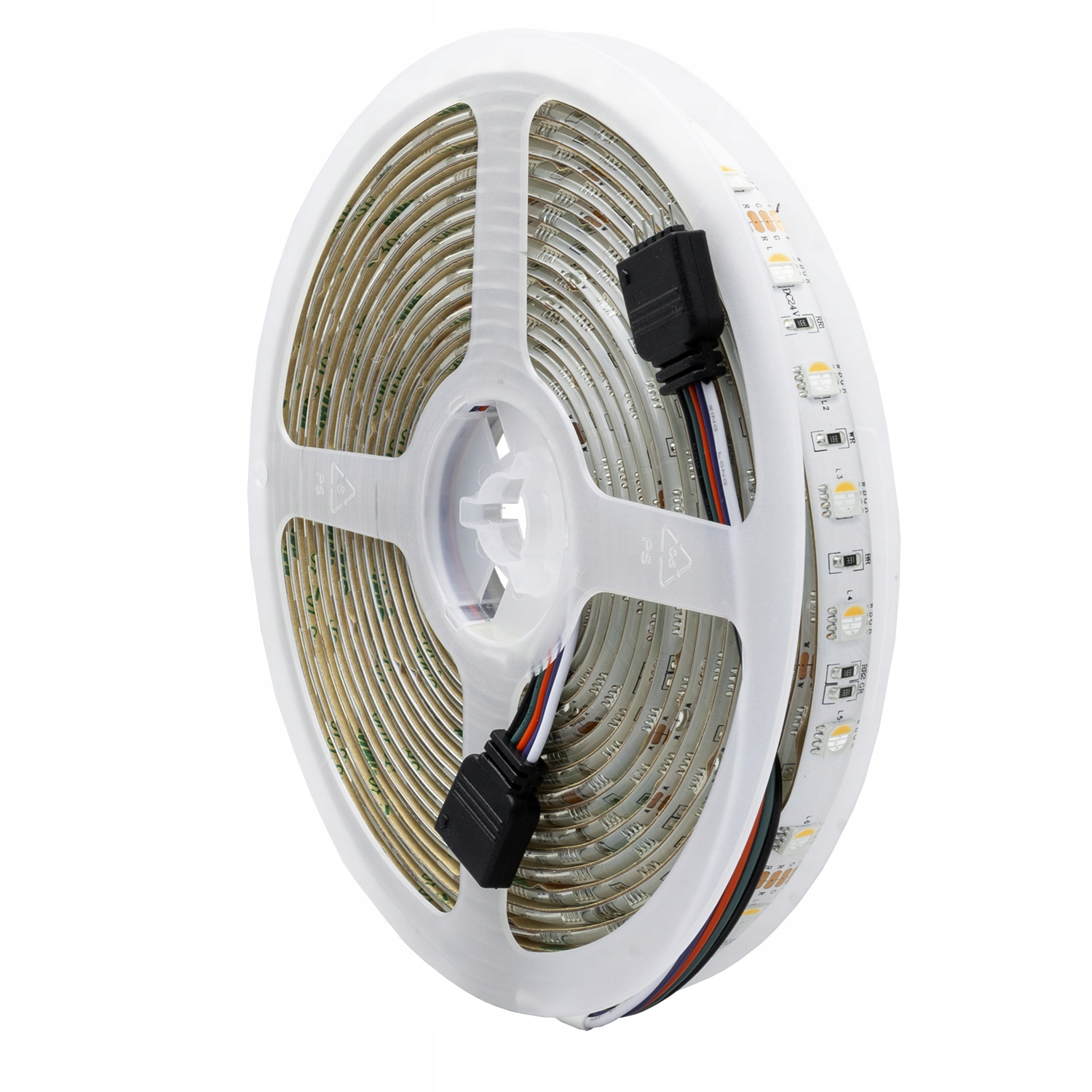 Taśma Led Rgbw Wodoodporna 24V Zewnętrzna Wewnętrzna IP66 5M