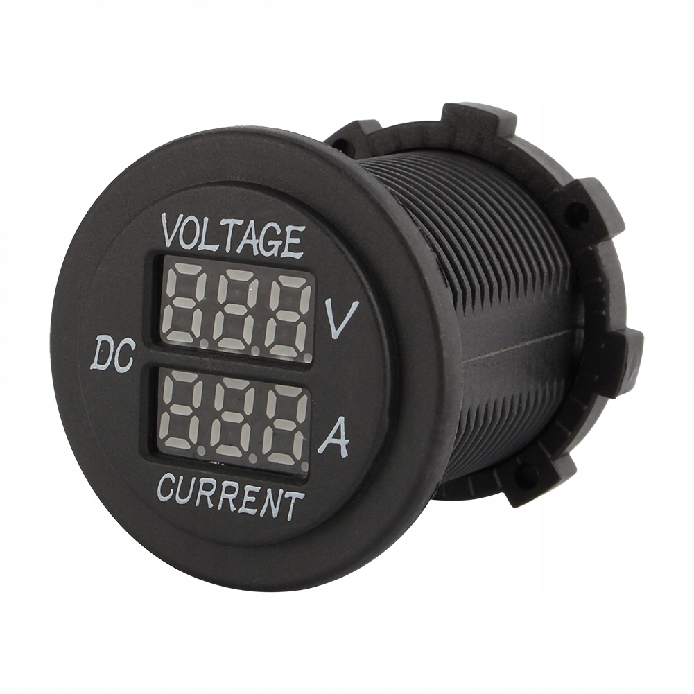 

DC 12-24V Led Motocyklowy Woltomierz Amperomierz