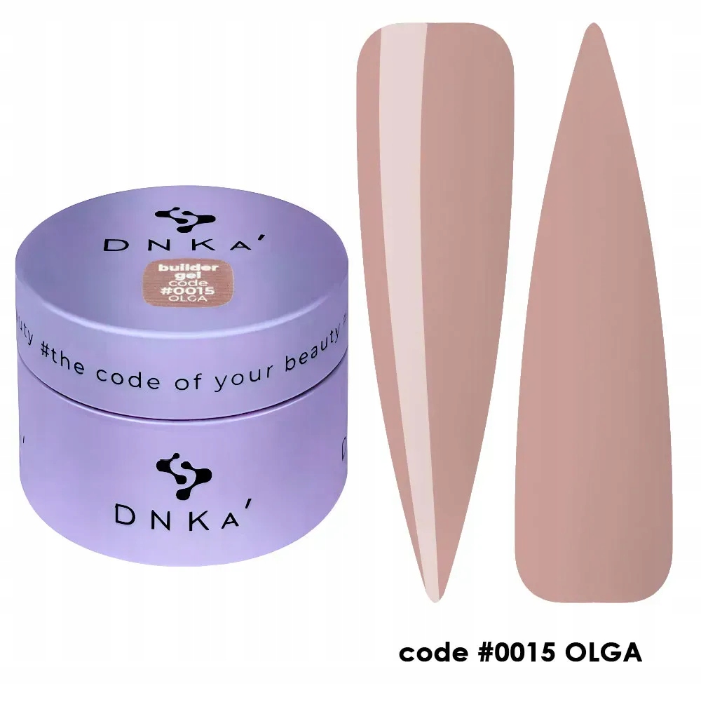 Żel Budujący do przedłużania paznokci Builder Gel #0015 Olga