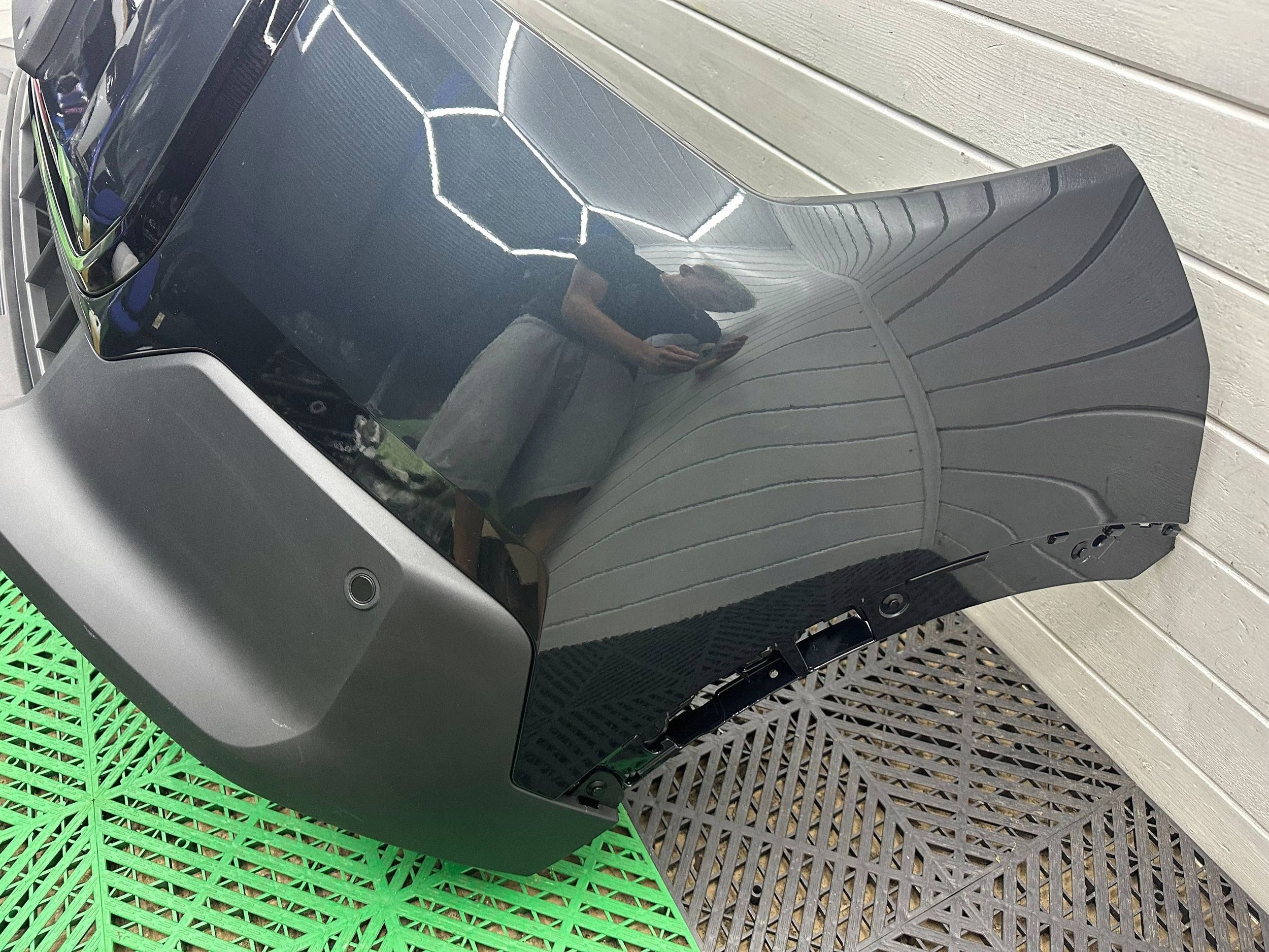 front bumper Mini Countryman U25 complete KAMERA colour C6P LEGEND GREY