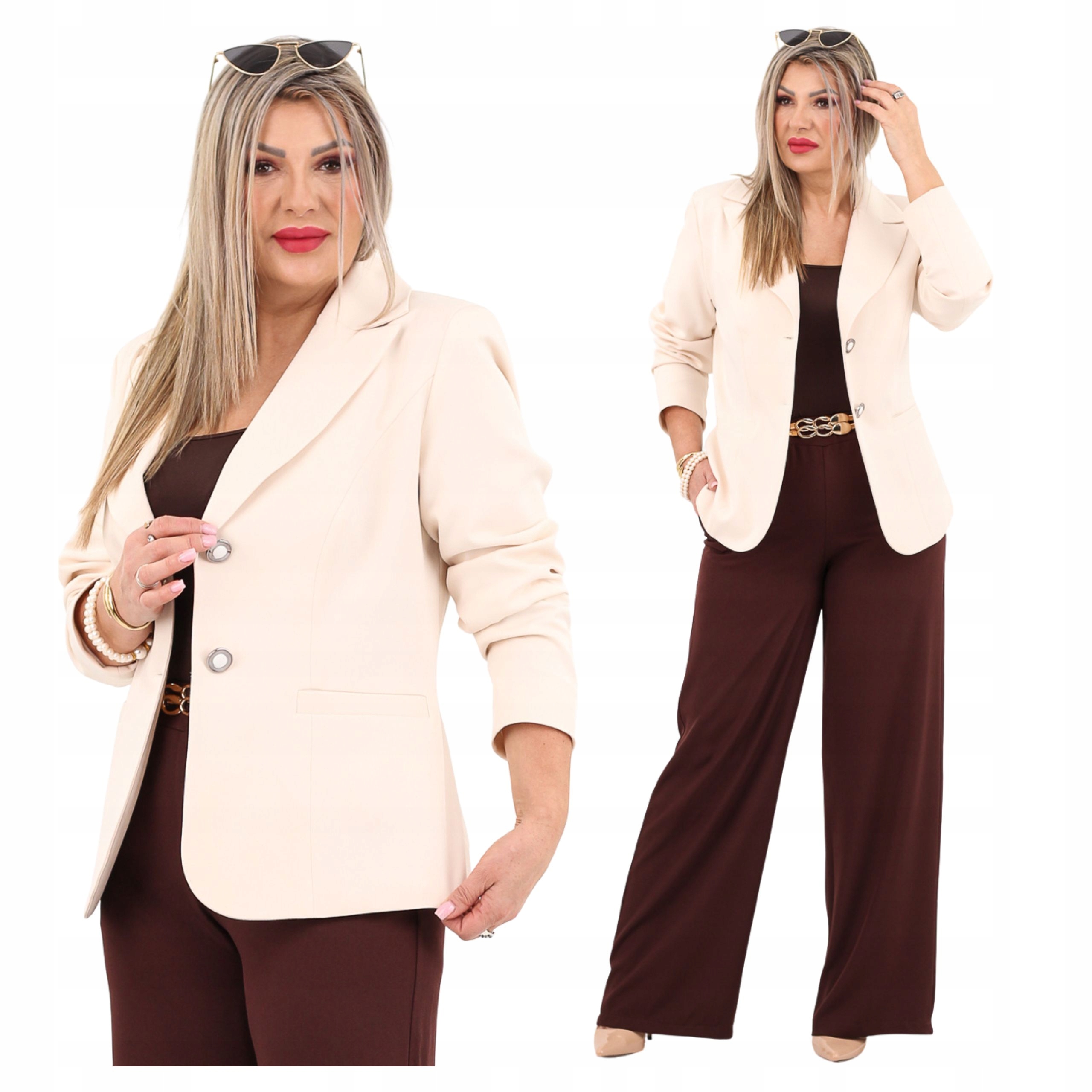 Marynarka damska klasyczna żakiet Polski Producent duże rozmiary